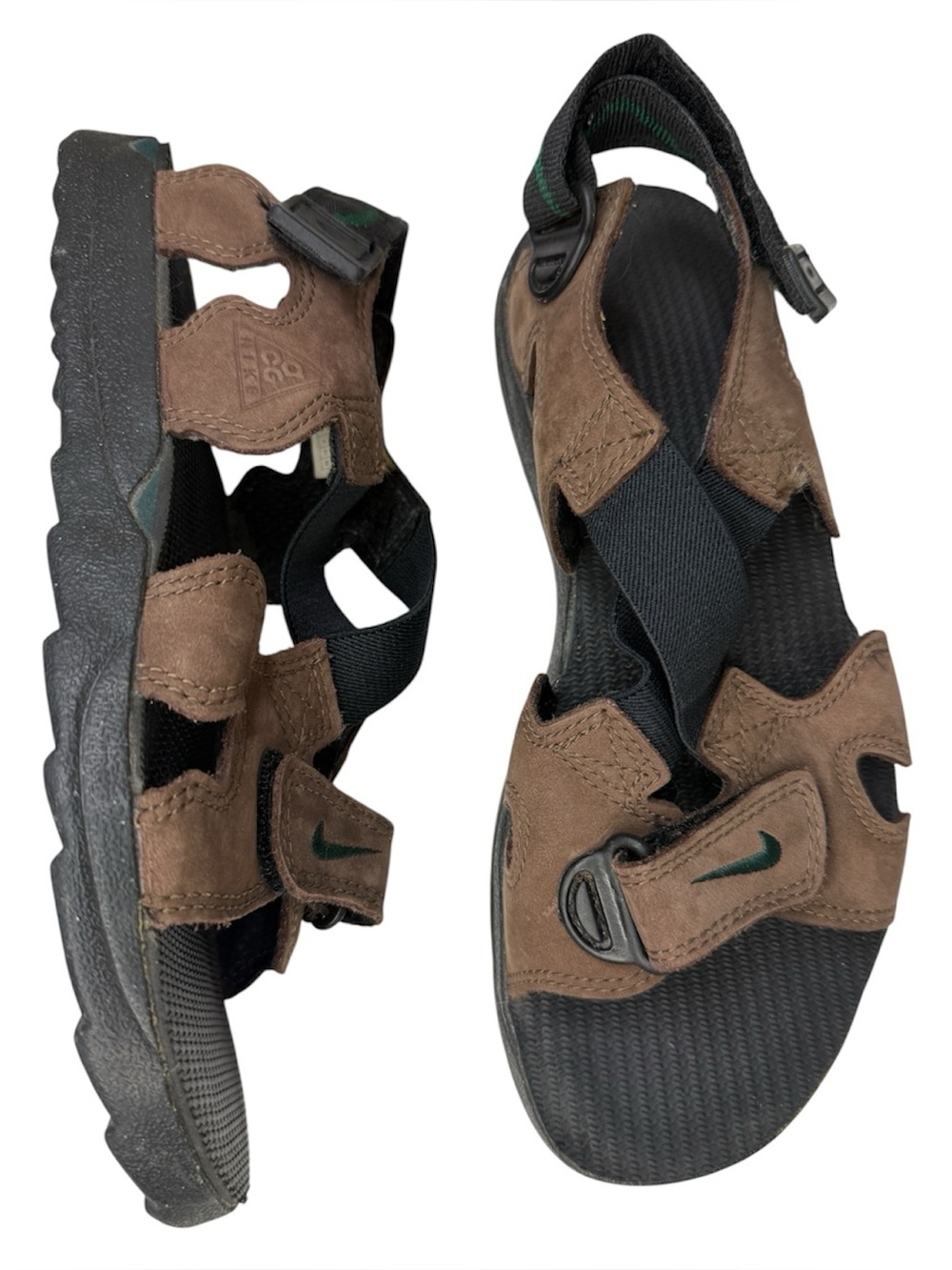 Nike ACG Air Deschutz Brown/Black Sandals Mens Size 8